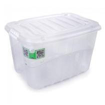 Caixa organizadora box alta cristal 2759 29L Plasútil - Plasutil Caixa organizadora box alta cristal 2759 29L Plasútil - Plasutil