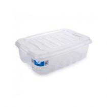 Caixa organizadora box baixa cristal 13L 2771 - Plasútil