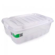 Caixa organizadora box baixa cristal 38L 2773 - Plasútil Caixa organizadora box baixa cristal 38L 2773 - Plasútil