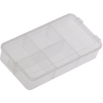 Caixa Organizadora C/05 Divisórias 16 x 9 x 3,5cm Paramount Caixa Organizadora C/05 Divisórias 16 x 9 x 3,5cm Paramount
