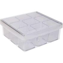 Caixa Organizadora C/09 Divisorias Cristal Caixa Organizadora C/09 Divisorias Cristal