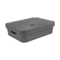 Caixa organizadora cc550 cube chumbo fechado gde c/ tp martiplast ou Caixa organizadora cc550 cube chumbo fechado gde c/ tp martiplast ou