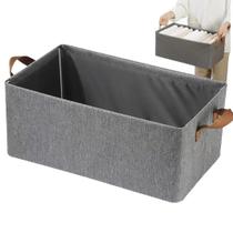 Caixa Organizadora Cesto Dobrável Guarda Roupa Closet Grande