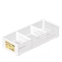 Caixa Organizadora com Divisória Branco 30X12X4CM - 7023 - Art design Caixa Organizadora com Divisória Branco 30X12X4CM - 7023 - Art design