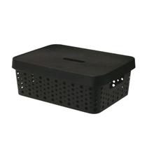 Caixa Organizadora Com Tampa 11 Litros - Usual Utilidades