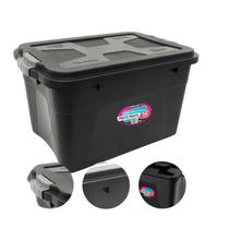 Caixa Organizadora Com Tampa E Travas Laterais - 56L Caixa Organizadora Com Tampa E Travas Laterais - 56L