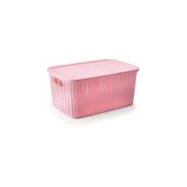 Caixa Organizadora Com Tampa Pequena Brinquedo Plastica 4,7 Litros Rosa Plasutil Caixa Organizadora Com Tampa Pequena Brinquedo Plastica 4,7 Litros Rosa Plasutil