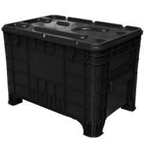 Caixa Organizadora com Tampa Preta 372L