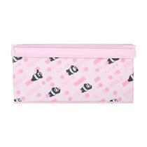 Caixa organizadora com tampa urso sem curso panda 42 x 30 x 19 cm. miniso