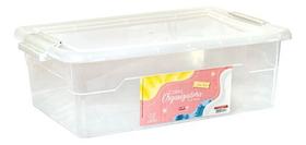 Caixa Organizadora Com Travas 12 Litros Multiuso