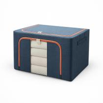 CAIXA ORGANIZADORA COM VISOR EM TECIDO 49,5 x 39,7 x 33 cm CAIXA ORGANIZADORA COM VISOR EM TECIDO 49,5 x 39,7 x 33 cm