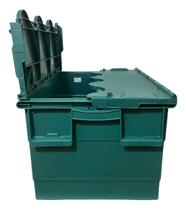 Caixa Organizadora Container Forte Verde 47 Lt Trava Plasnew