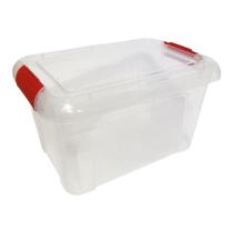 Caixa Organizadora Container Trava 6,5 Litros Retangular