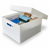 Caixa Organizadora Cristal com Tampa e Alças 33,5x25,5x18cm Capacidade 15L ou 7kg Polibras The Best Box P Caixa Organizadora Cristal com Tampa e Alças 33,5x25,5x18cm Capacidade 15L ou 7kg Polibras The Best Box P