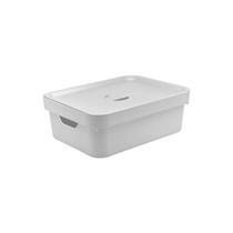 Caixa Organizadora Cube 10,5L com Branco Ou Caixa Organizadora Cube 10,5L com Branco Ou