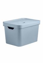 Caixa Organizadora Cube 18 Litros Com Tampa 36 x 27 x 24,5cm
