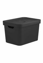 Caixa Organizadora Cube 18 Litros Com Tampa 36 x 27 x 24,5cm