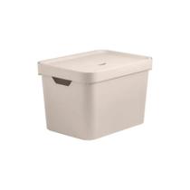 Caixa Organizadora Cube Bege 18L - Ou Caixa Organizadora Cube Bege 18L - Ou