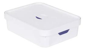 Caixa Organizadora Cube G Com Tampa Alças 16 Litros - Ou CC550 Caixa Organizadora Cube G Com Tampa Alças 16 Litros - Ou CC550
