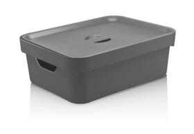 Caixa Organizadora Cube M c/ Tampa Chumbo CC350 OU
