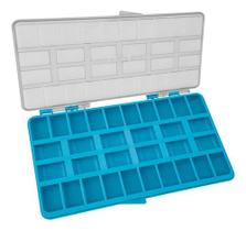 Caixa Organizadora De 32 Divisórias E Etiquetas Orthometric