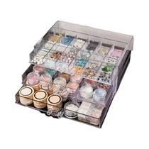 Caixa Organizadora De Acessórios De Joias E Unhas Em Acrílico Transparente, 3 Camadas, 5 Camadas, Caixa Organizadora De Acessórios De Joias E Unhas Em Acrílico Transparente, 3 Camadas, 5 Camadas,