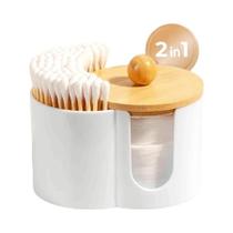 Caixa Organizadora De Algodão Redonda Portátil E Durável Para Pó De Maquiagem, À Prova De Poeira,