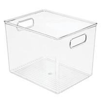 Caixa organizadora de armazenamento MDesign Tall Deep Retangular, pacote com 4