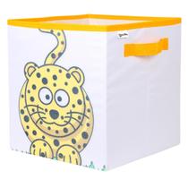 Caixa Organizadora de Brinquedos Estampada 28x30x28cm- ESTAMPA:Leopardo Caixa Organizadora de Brinquedos Estampada 28x30x28cm- ESTAMPA:Leopardo