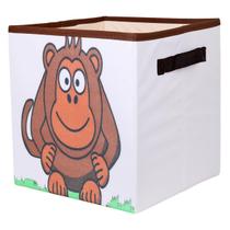 Caixa Organizadora de Brinquedos Estampada 28x30x28cm- ESTAMPA:Macaco Caixa Organizadora de Brinquedos Estampada 28x30x28cm- ESTAMPA:Macaco