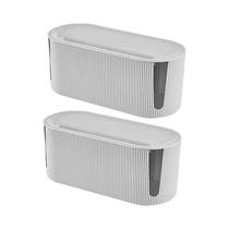 Caixa Organizadora De Cabos Com Plugue Nórdico, Suporte Para Roteador Sem Fio, Suporte De Mesa Caixa Organizadora De Cabos Com Plugue Nórdico, Suporte Para Roteador Sem Fio, Suporte De Mesa