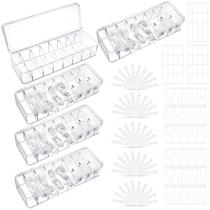 Caixa organizadora de cabos ProSuites com tampa com 50 abraçadeiras e 108 etiquetas