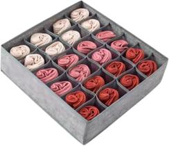 Caixa Organizadora De Calcinha Cueca Sutiã Caixa De Armazenamento de Roupas Com Divisórias