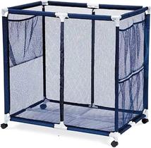 Caixa Organizadora de Malha Grande com Rodas Essentially Yours para Piscina Caixa Organizadora de Malha Grande com Rodas Essentially Yours para Piscina