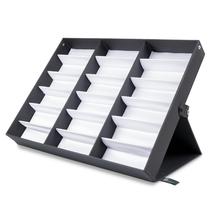 Caixa Organizadora de Óculos de Sol ProSource - 18 Compartimentos com Fecho de Pressão Caixa Organizadora de Óculos de Sol ProSource - 18 Compartimentos com Fecho de Pressão