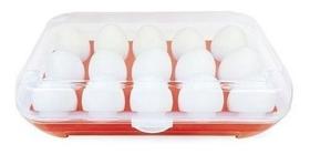 Caixa Organizadora De Ovos Com Tampa 15 Divisórias Plástico Reforçado Geladeira