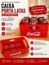 Caixa organizadora de refrigerante 6 latas Caixa organizadora de refrigerante 6 latas