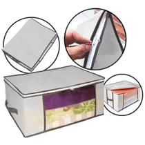 Caixa Organizadora de Roupas com Visor Transparente - Genérica