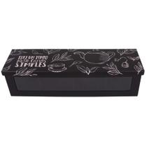 Caixa Organizadora de Sachês de Chá Decorativa Coisa Simples Caixa Organizadora de Sachês de Chá Decorativa Coisa Simples