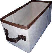 Caixa organizadora de Tecido OrganiBox c/ Alça de 14x14x28cm
