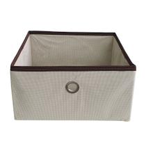 Caixa organizadora de Tecido OrganiBox c/ Ilhós de 28x15x38cm
