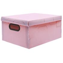 Caixa Organizadora Dello Grande 42x31x20cm Rosa 2172