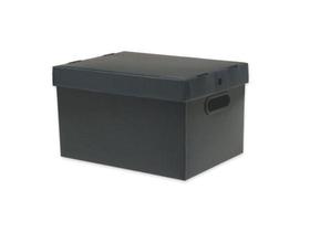 Caixa Organizadora Desmontável G Preto - Prontobox - Polycart
