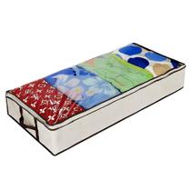 Caixa organizadora dobravel com alca e ziper manta lencol edredom multiuso guarda roupa kangur Caixa organizadora dobravel com alca e ziper manta lencol edredom multiuso guarda roupa kangur