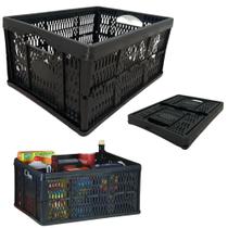 Caixa Organizadora Dobrável Retrátil Multiuso Reforçada Grande 32L Caixa Organizadora Dobrável Retrátil Multiuso Reforçada Grande 32L