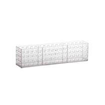 Caixa Organizadora Empilhável Quadratta Cristal 32X5,7X8 Cm Paramount Caixa Organizadora Empilhável Quadratta Cristal 32X5,7X8 Cm Paramount