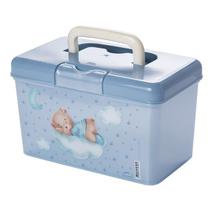 Caixa Organizadora Farmacinha Decorada Menino Menina - Plasútil