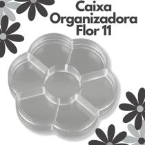 Caixa Organizadora Flor - Para Miçangas E Pérolas - 11 Nybc