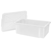 Caixa Organizadora Frigorífica Grande 10 Litros com Tampa Freezer Geladeira Salgados Restaurante Açougue Multiuso - Caixa Organizadora Frigorífica Grande 10 Litros com Tampa Freezer Geladeira Salgados Restaurante Açougue Multiuso -