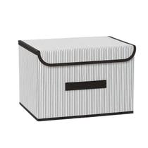 Caixa Organizadora Grande 36x23x22cm Dobrável Tecido Tnt Tampa e Alça Cesto Organizador Multiuso Empilhável Organizar Caixa Organizadora Grande 36x23x22cm Dobrável Tecido Tnt Tampa e Alça Cesto Organizador Multiuso Empilhável Organizar